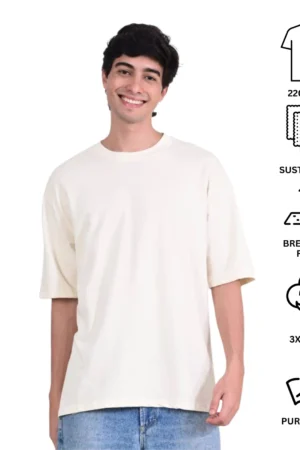 White Oversized